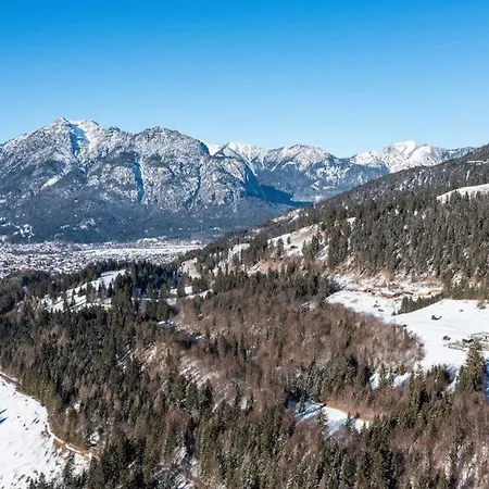 Luxuriose Alpenresidenz Mit Spektakularem Bergblick Vor Den Toren Munchen * 가르미슈파르텐키르헨